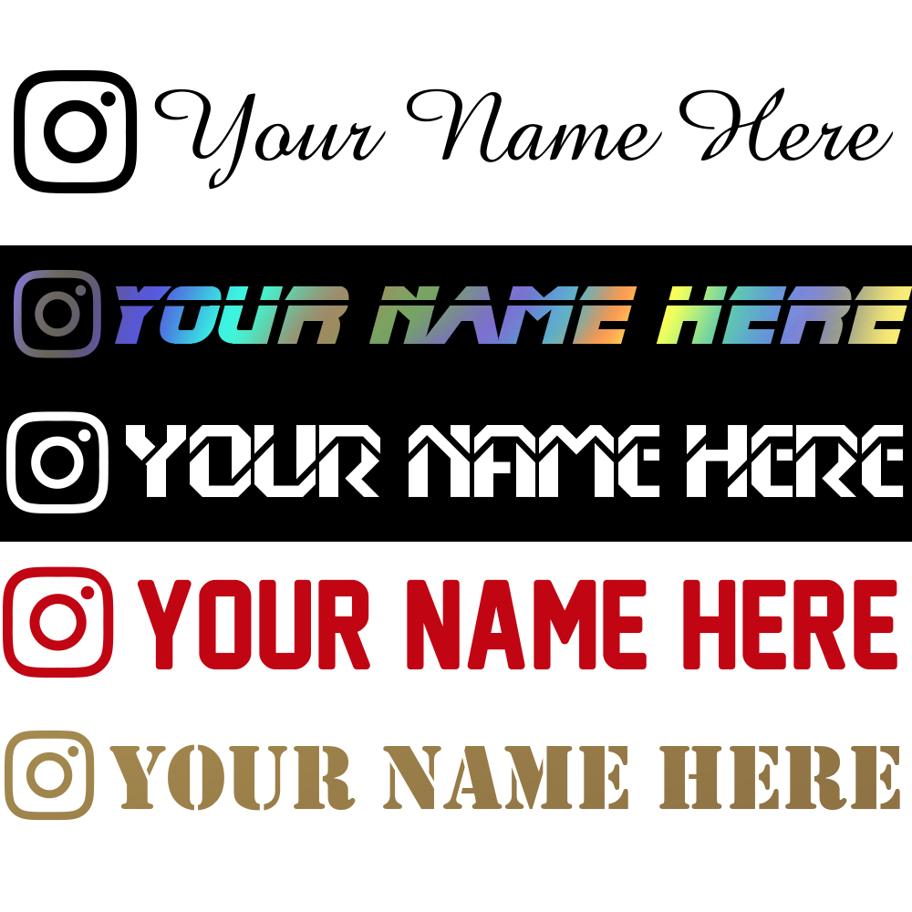 Home Decor Names - 1 pc 3CM Height camara symbol