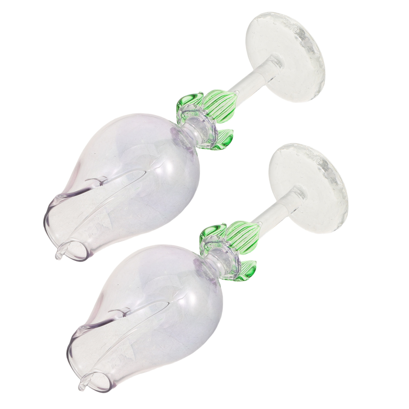 Home Decor Essentials - 2Pcs Glass Essential Oil Diffuser Flower