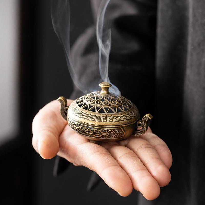 Incense Stick Holder - Retro Copper Incense Burner Incense Incense