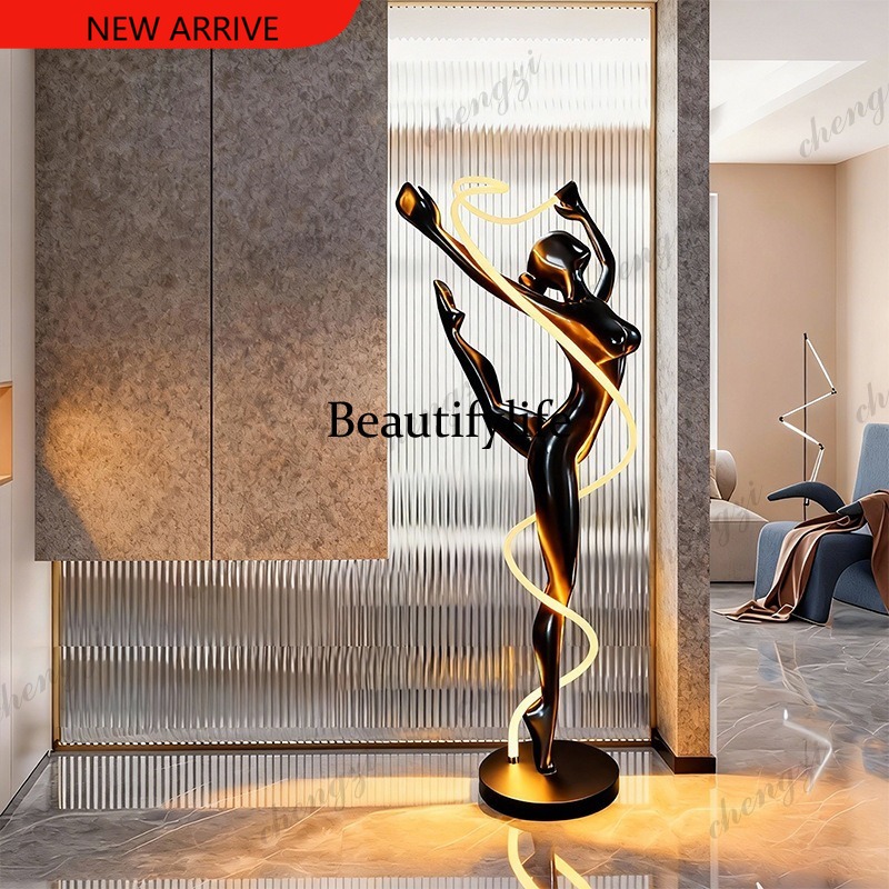 Home Decor Exhibition - H132 streamer dancer humanoid art sculpture