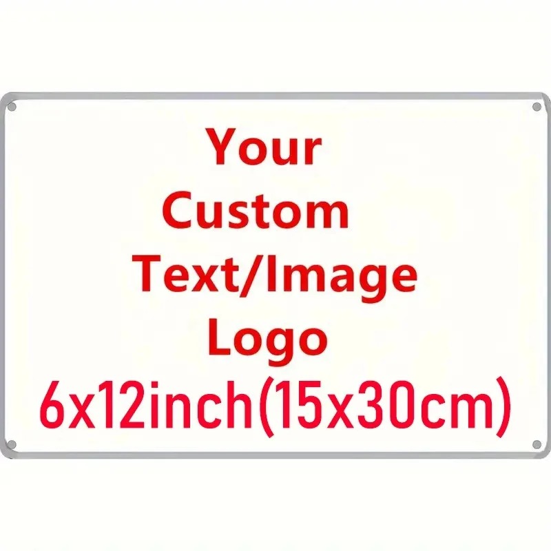 Home Decor Logo - [2D Flat] 6×12 Inch 15×30cm Personalized