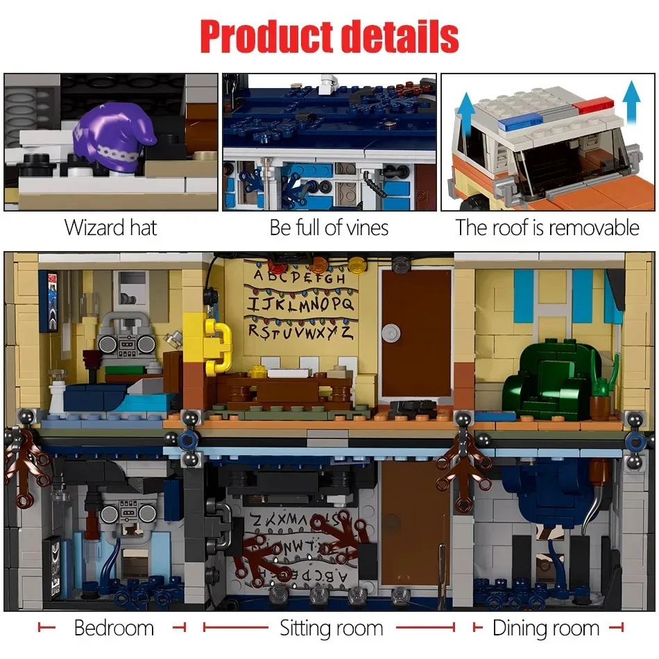 New MOC Upside Down House Stre - đánh giá và giá Home Decor Disney