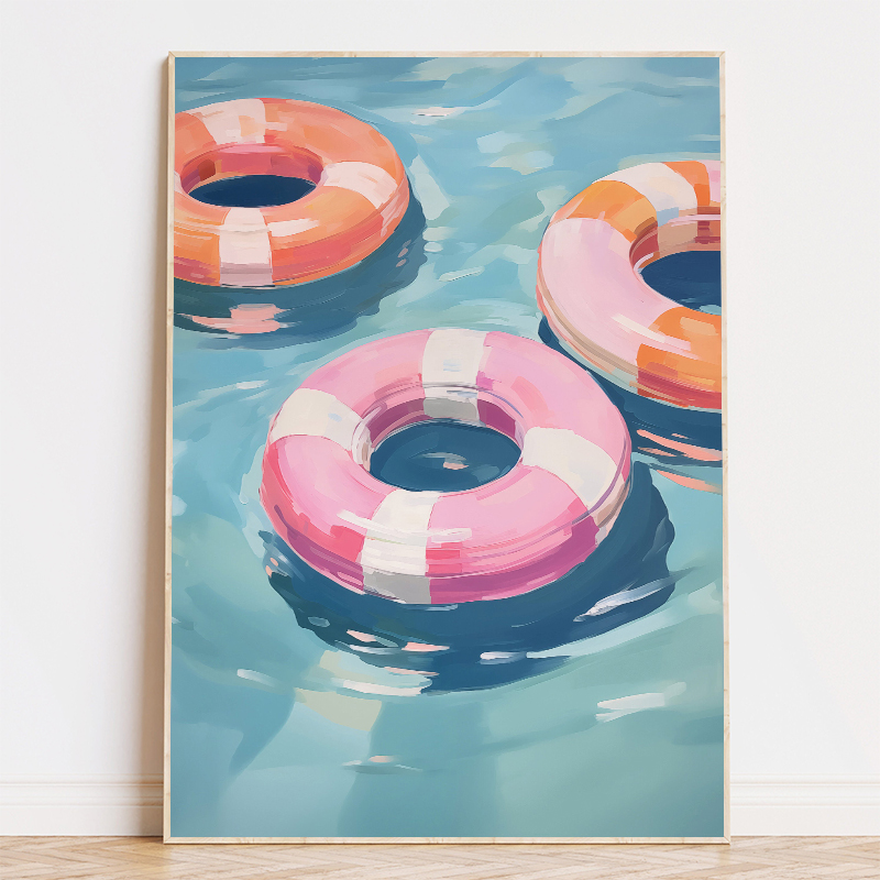 Colorful Pool Float Lifebuoy P - đánh giá và giá Floating Shelves