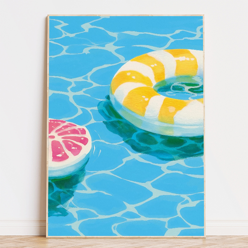 Colorful Pool Float Lifebuoy P - đánh giá và giá Floating Shelves
