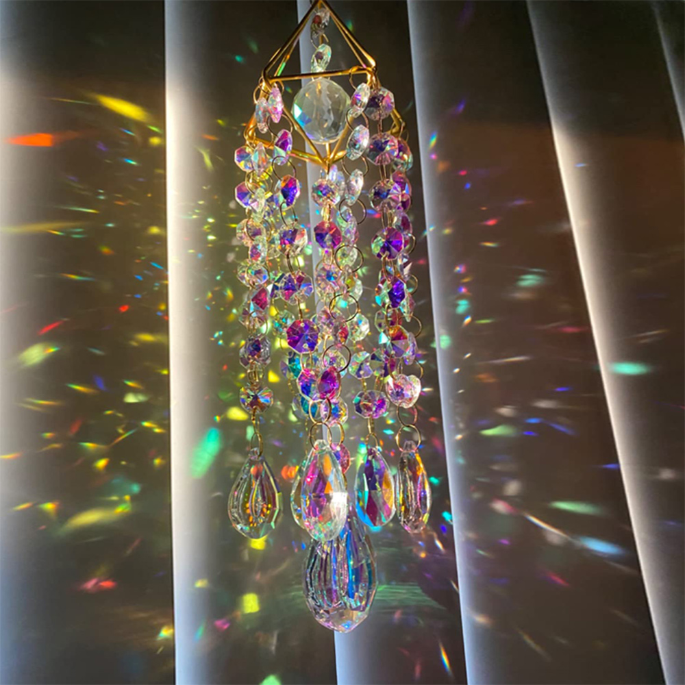50CM Crystal Suncatcher Hangin - đánh giá và giá Crystal Sun Catcher
