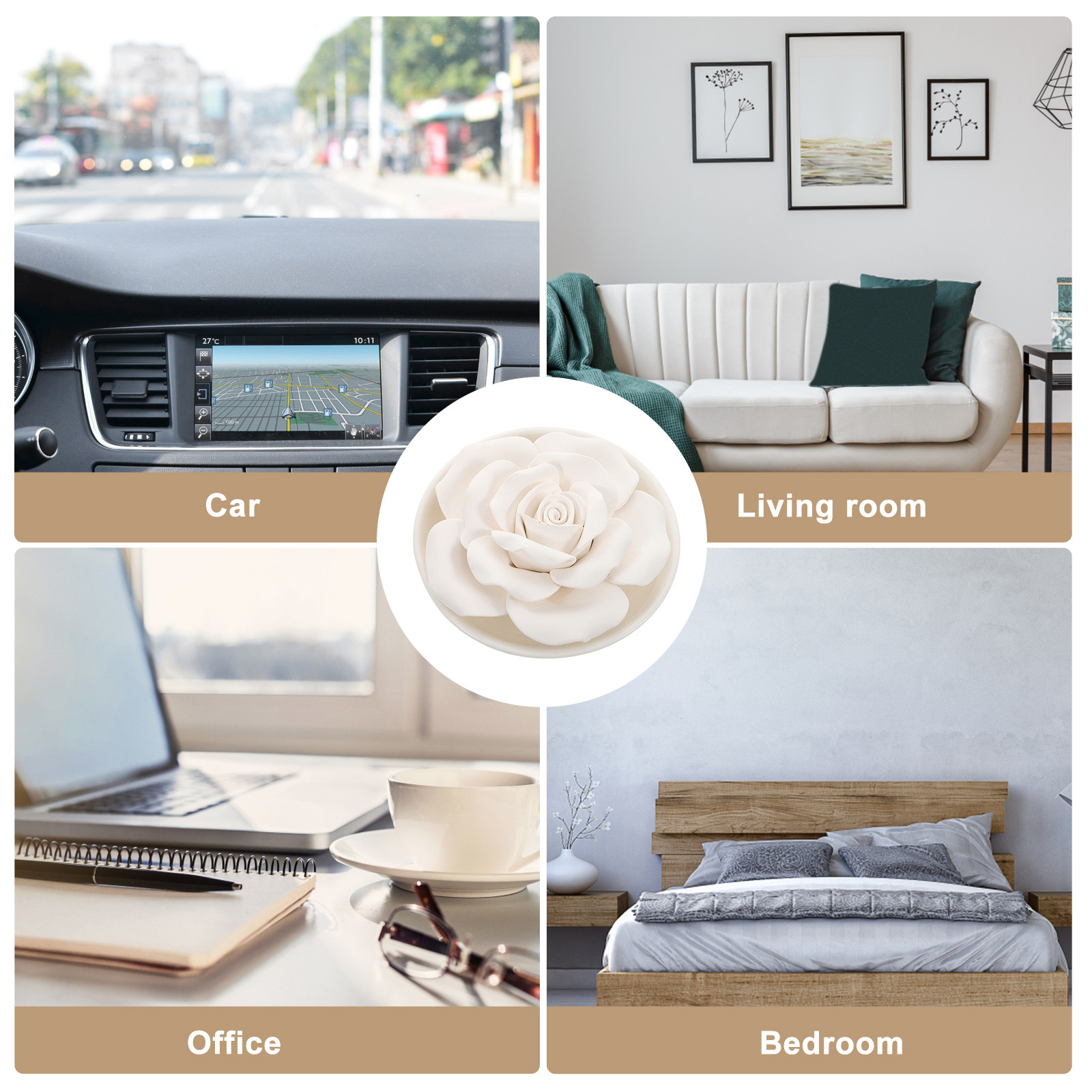 Portable Essential Oil Diffuse - đánh giá và giá Home Decor Essentials