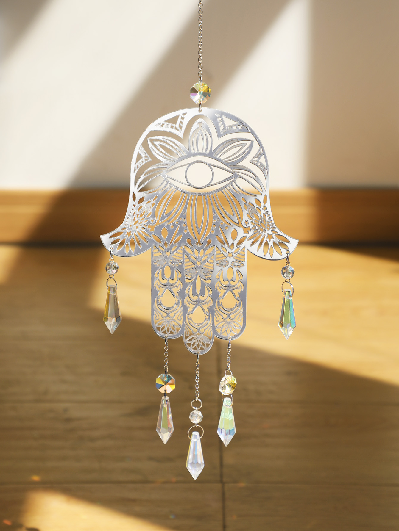 Evil Eye Hanging Garden Suncat - đánh giá và giá Crystal Sun Catcher