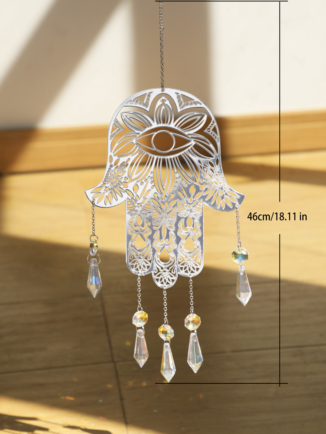 Evil Eye Hanging Garden Suncat - đánh giá và giá Crystal Sun Catcher