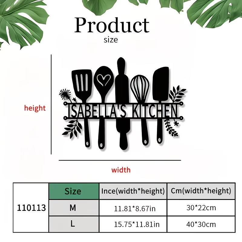 Personalized Kitchen Logo, Cus - đánh giá và giá Home Decor Logo