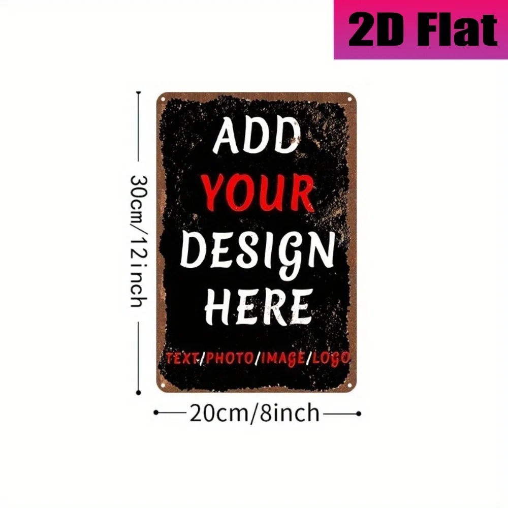 8×12Inch Customizable Vintage  - đánh giá và giá Home Decor Logo