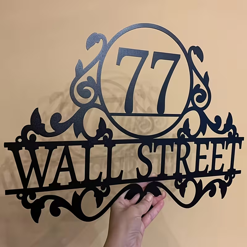 Custom Metal House Number & St - đánh giá và giá Home Decor Names