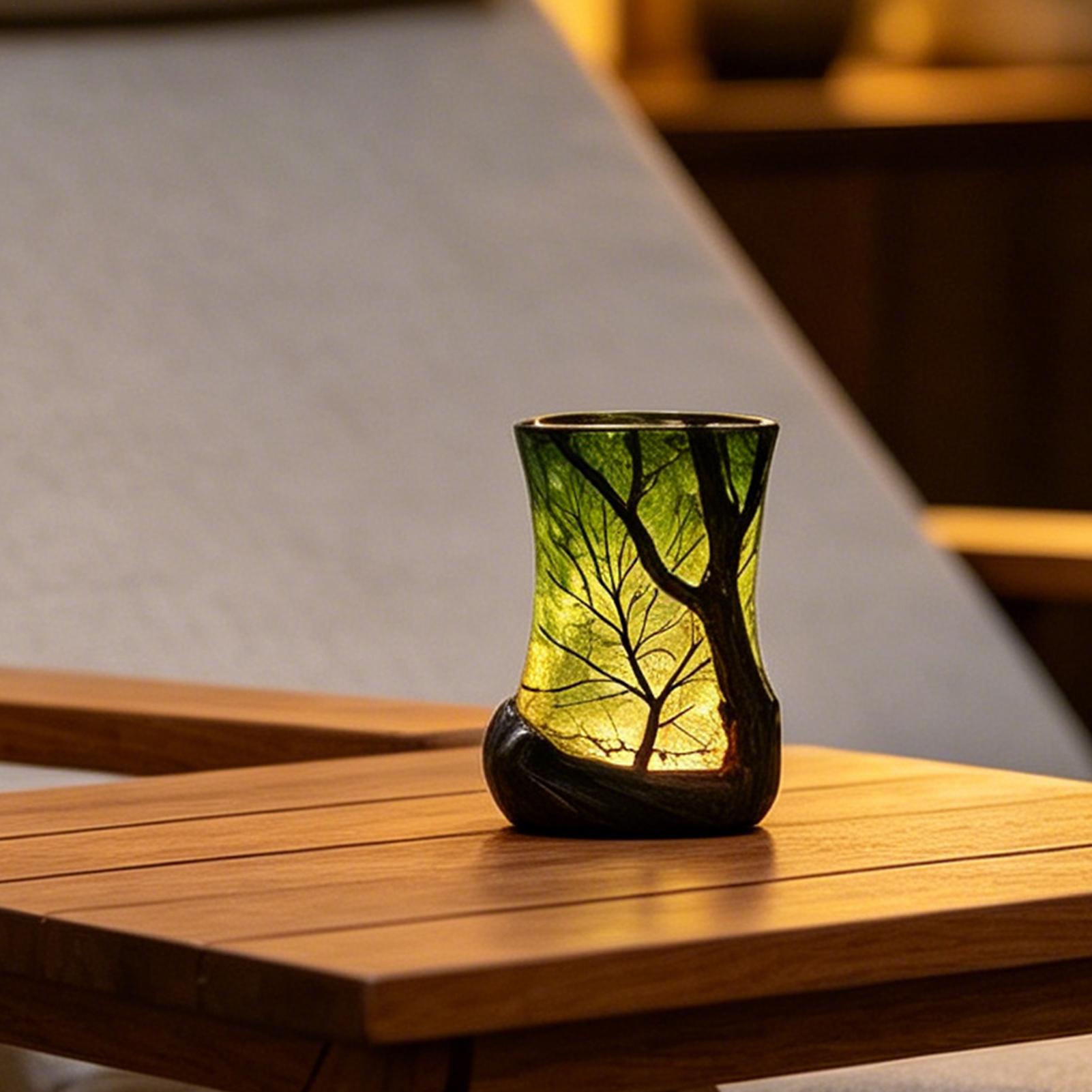 Bedside Table Lamp Forest Nigh - đánh giá và giá Home Decor Lamp