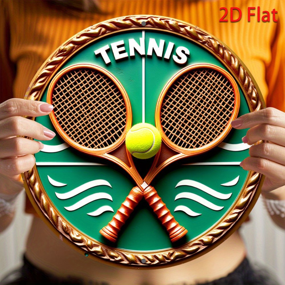 1 Piece of Retro Tennis Match  - đánh giá và giá Home Decor Logo
