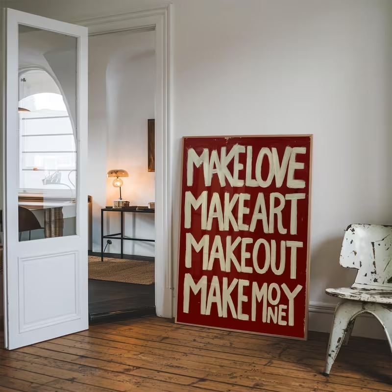 Modern,Retro Self Made Love Ki - đánh giá và giá Home Decor Handmade