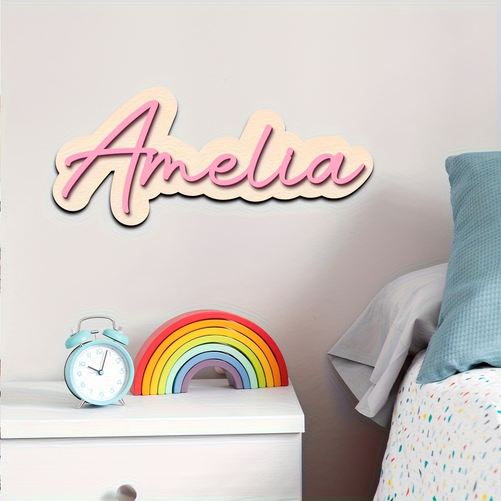 Personalized Double-Layered Wo - đánh giá và giá Home Decor Names