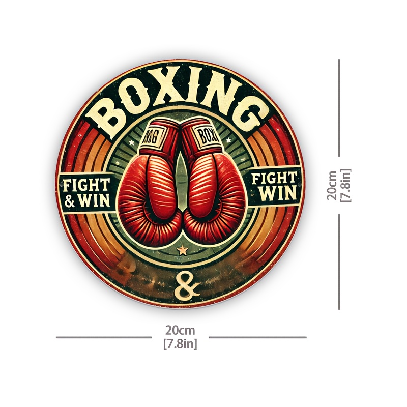 Room Decor 1pc Retro Boxing Gy - đánh giá và giá Home Decor Logo