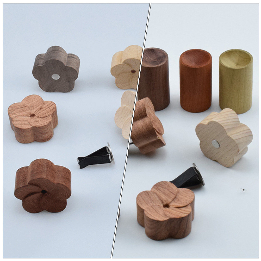 3Pcs Natural Wooden Essential  - đánh giá và giá Home Decor Essentials