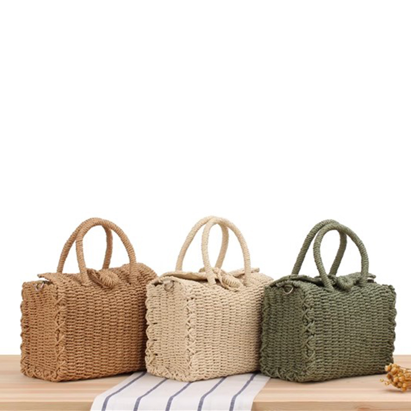 Summer Straw Beach Bag Handmad - đánh giá và giá Home Decor Rattan