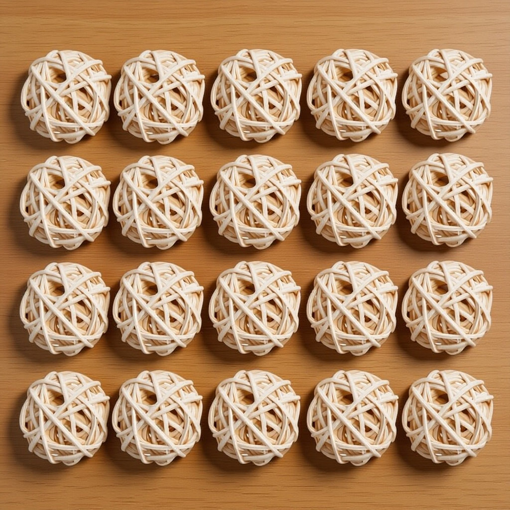 20Pcs Aromatherapy Rattan Ball - đánh giá và giá Home Decor Rattan
