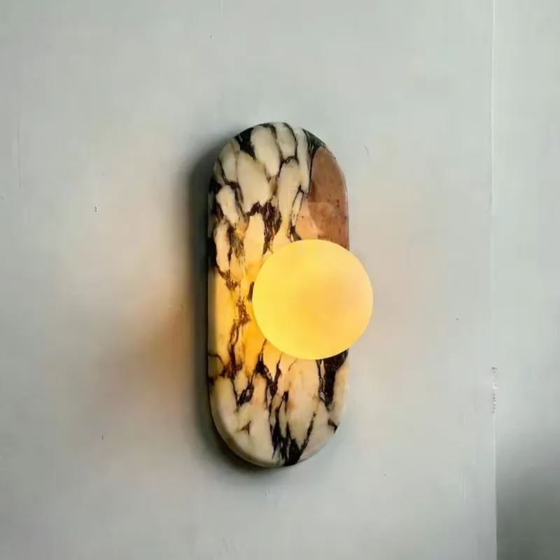 SJX Minimalist Natural Calacat - đánh giá và giá Home Decor Lamp