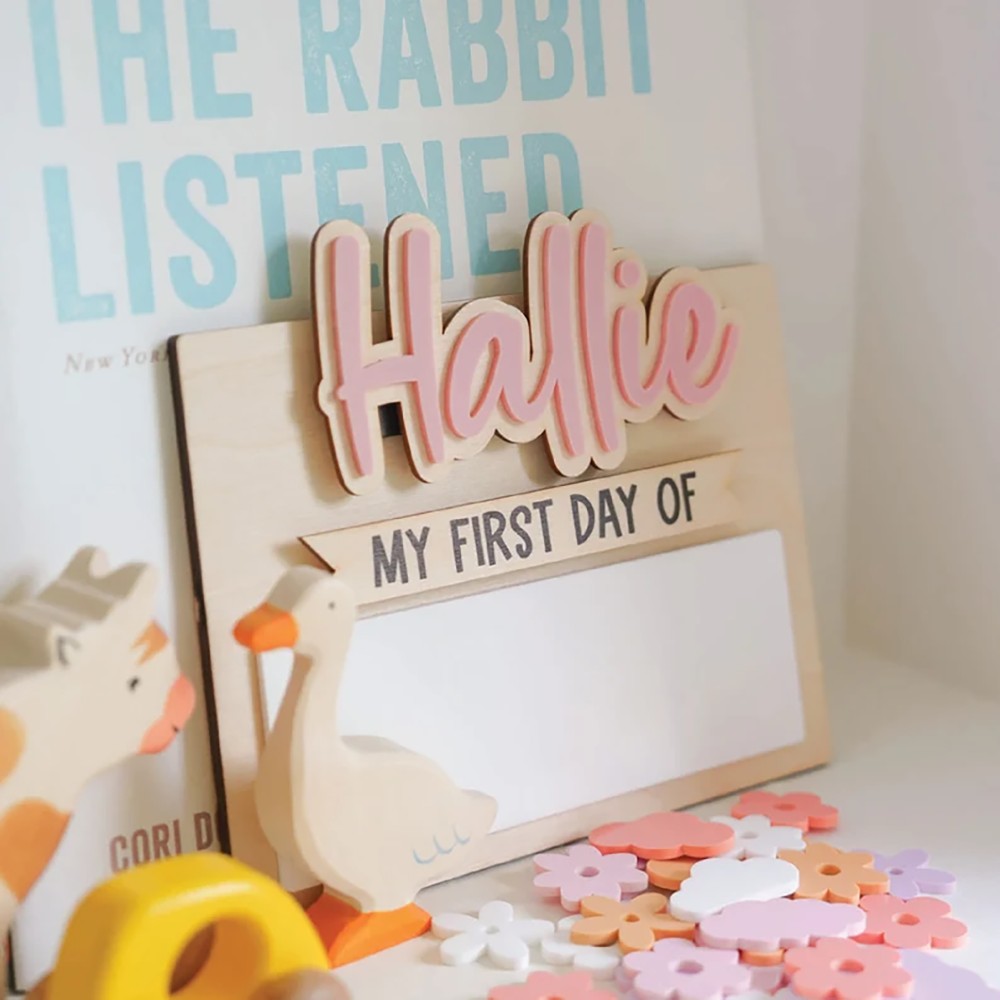 1Pc Custom First and Last Day  - đánh giá và giá Home Decor Names