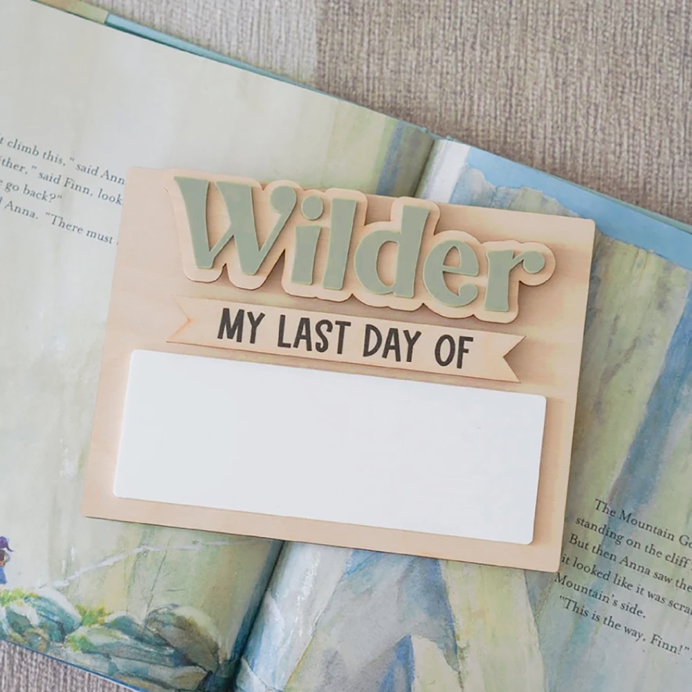 1Pc Custom First and Last Day  - đánh giá và giá Home Decor Names