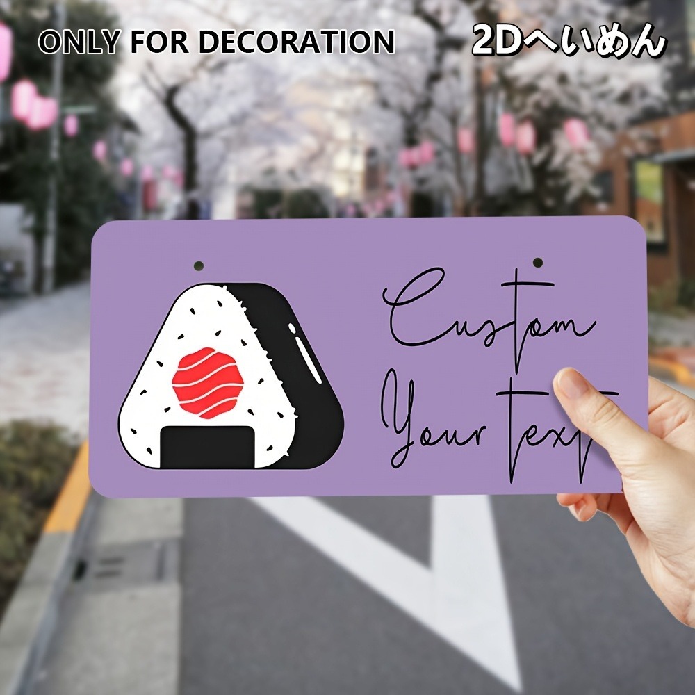 2D Flat Personalized Metal Pla - đánh giá và giá Home Decor Logo