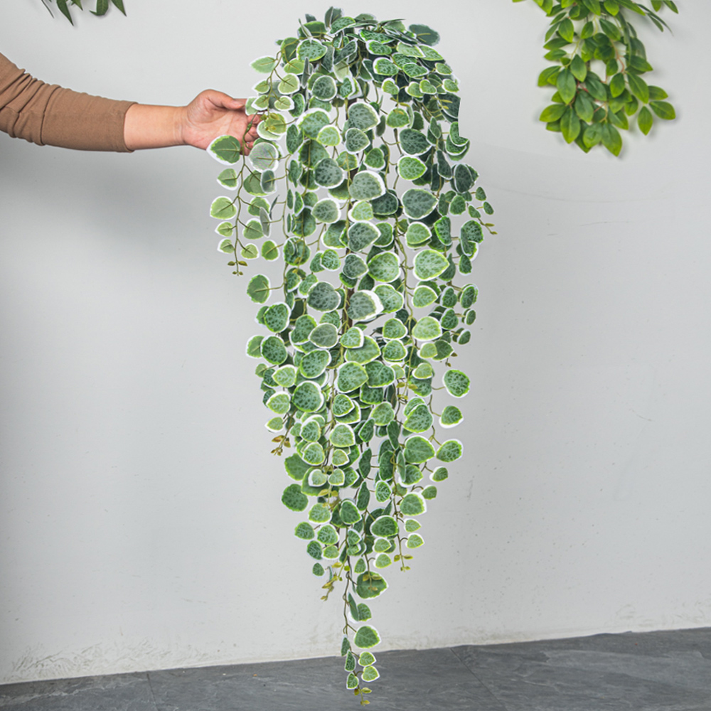 60-80cm Artificial Hanging Vin - đánh giá và giá Rattan Plant Basket