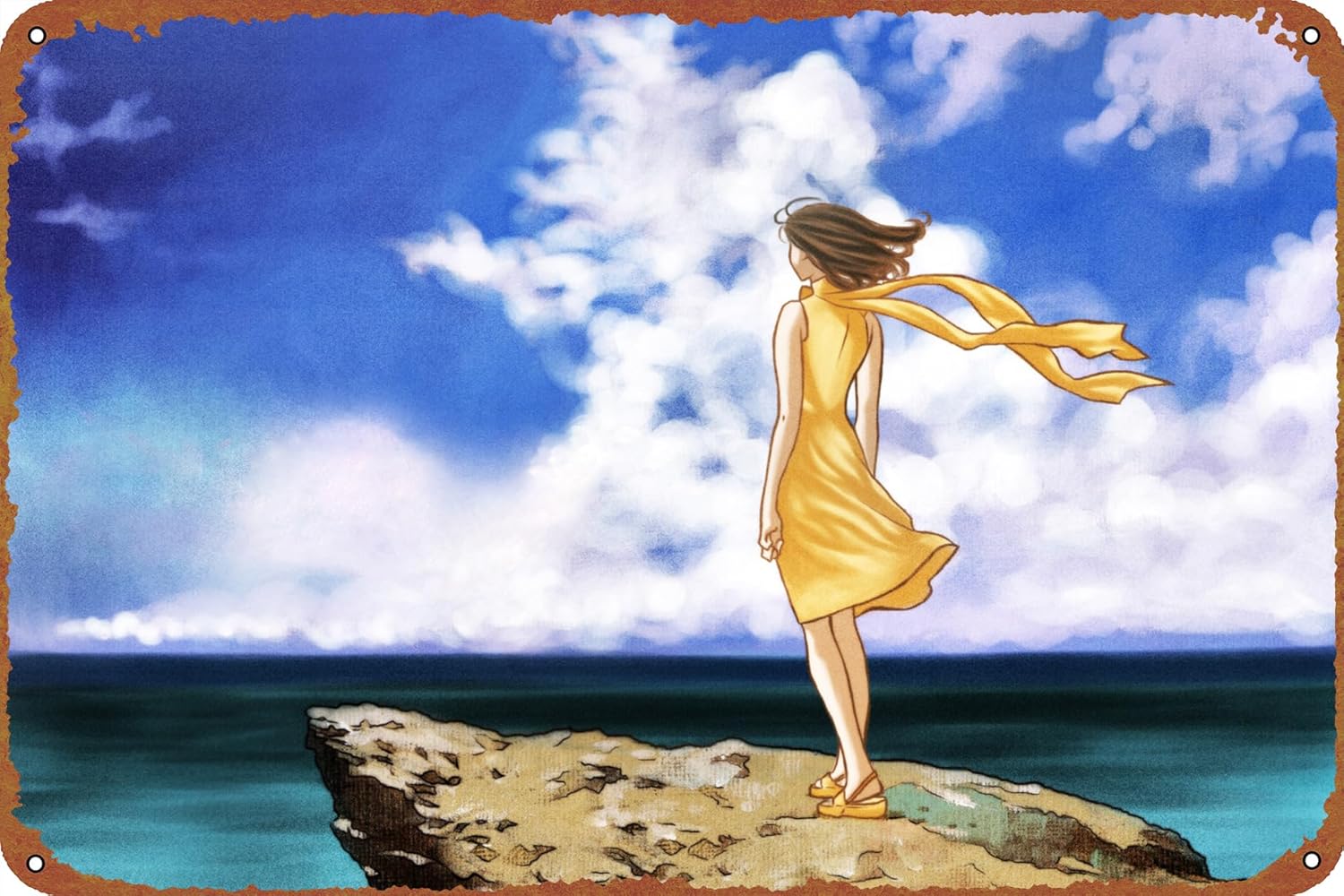 1p,Rahxephon Anime Poster Tin  - đánh giá và giá Home Decor Logo