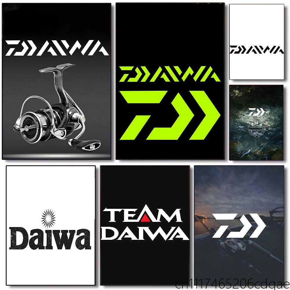 D-DaiwaS Fishing Logo Poster A - đánh giá và giá Home Decor Logo
