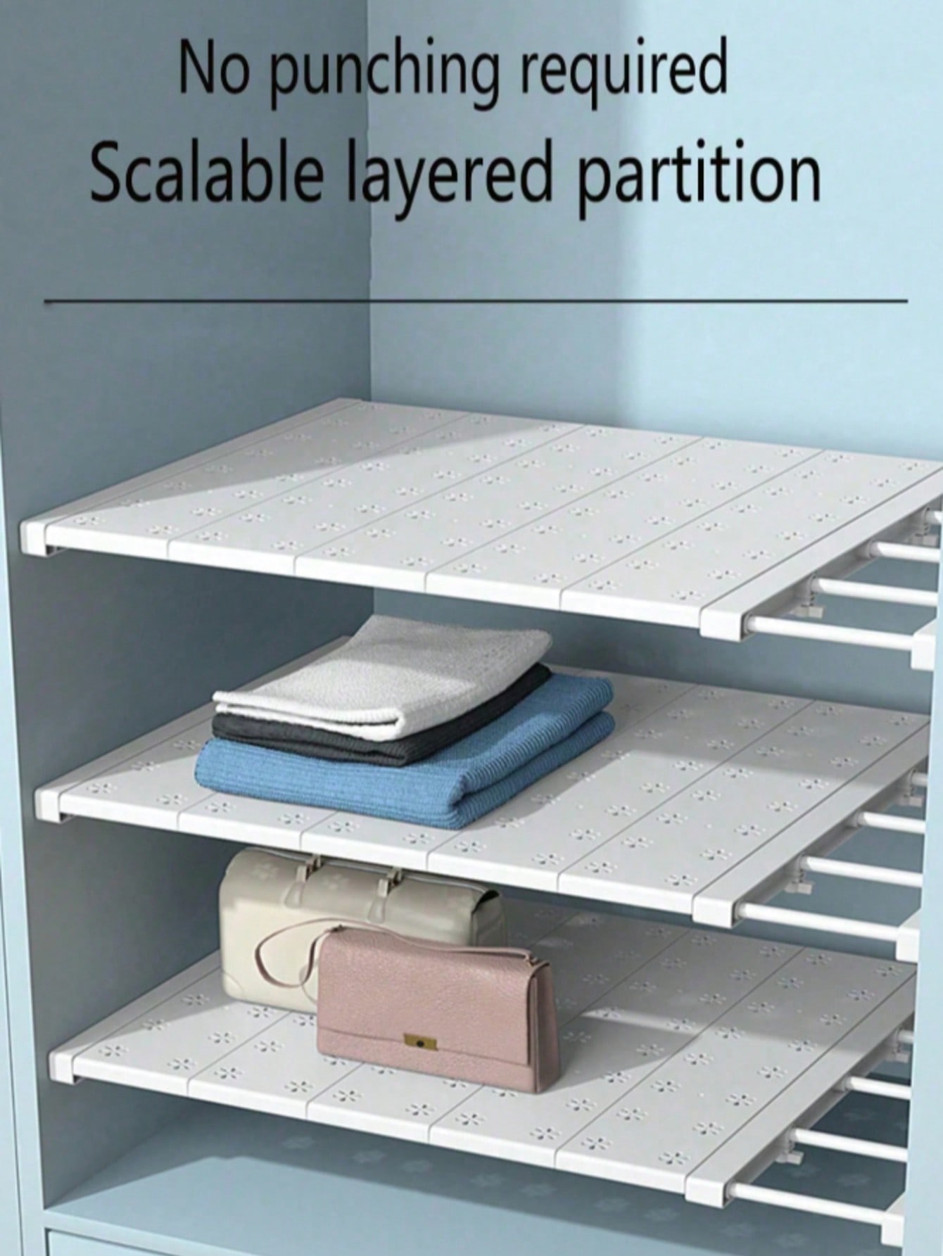 1 Pc Adjustable Closet Tension - đánh giá và giá Floating Shelves