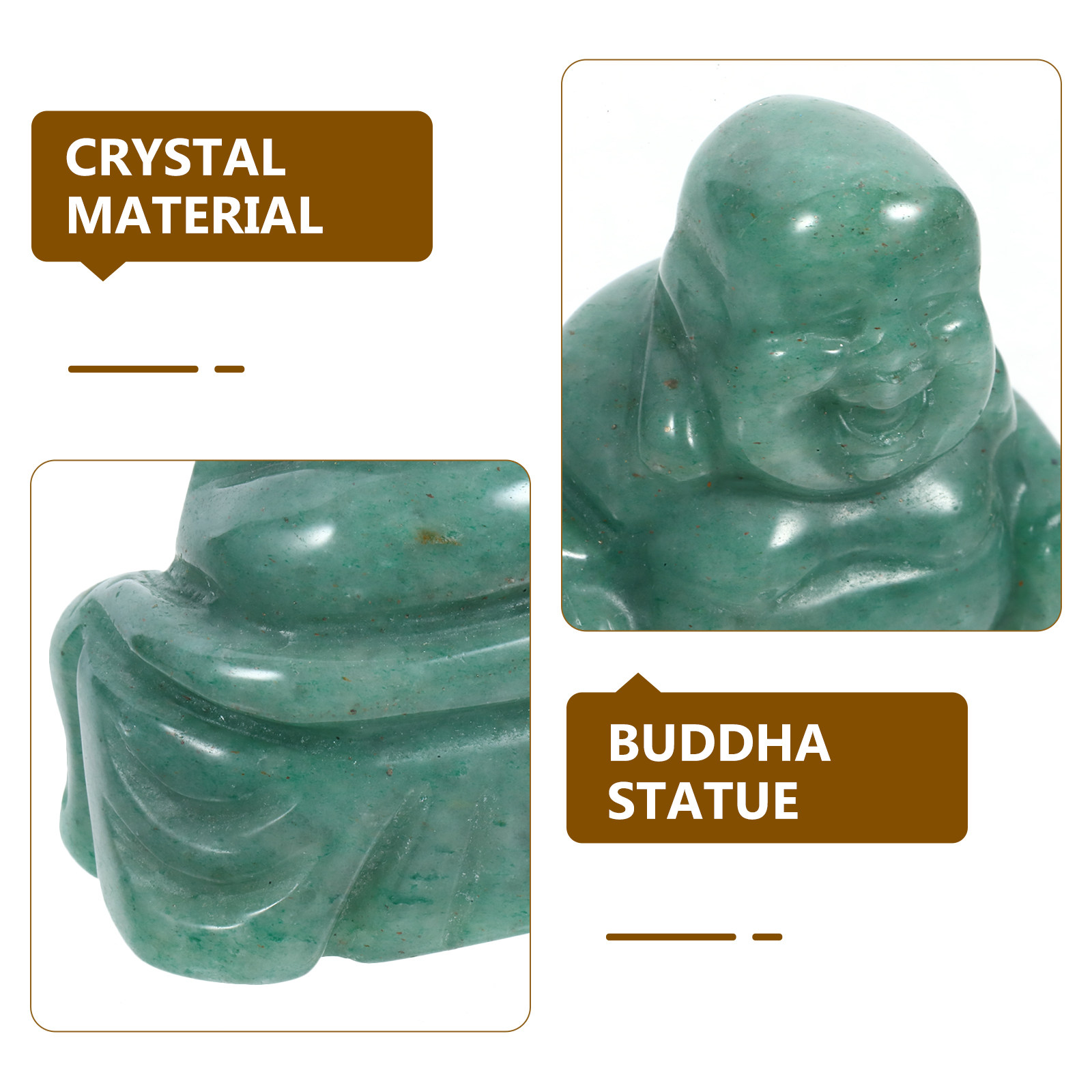 Premium Crystal Buddha Statue  - đánh giá và giá Home Decor Handmade