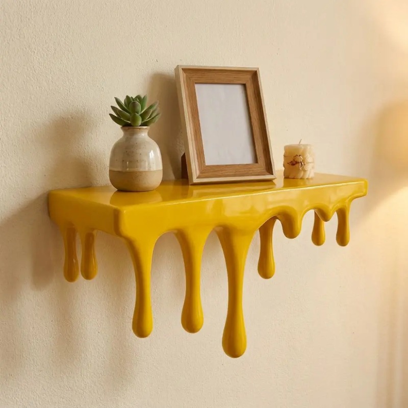 Decorative 3D Printed Drip Flo - đánh giá và giá Floating Shelves
