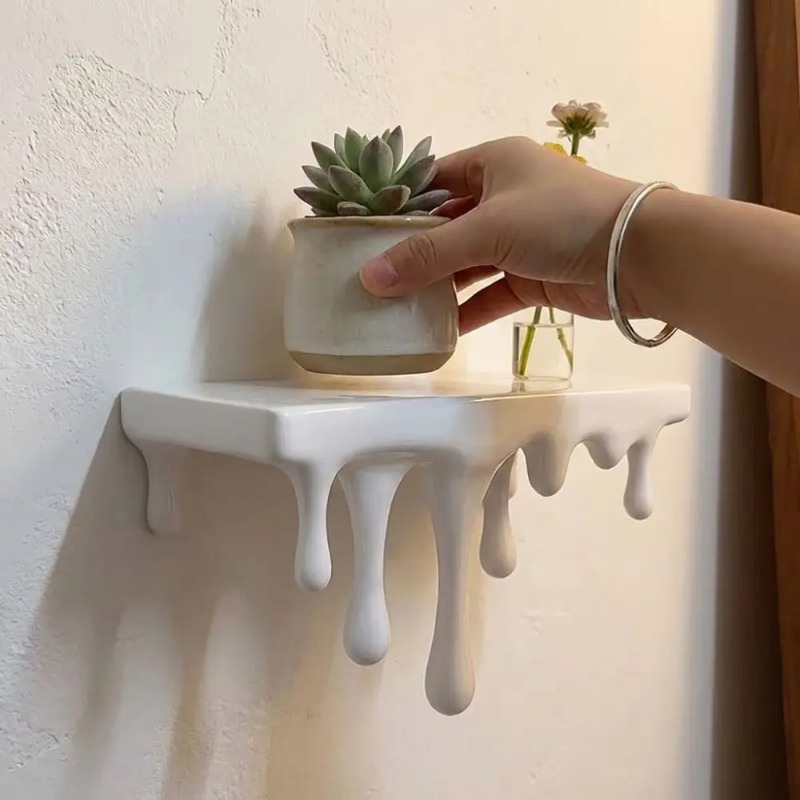 Decorative 3D Printed Drip Flo - đánh giá và giá Floating Shelves