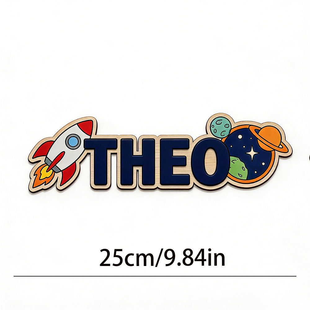 Personalized Space Rocket Name - đánh giá và giá Home Decor Names