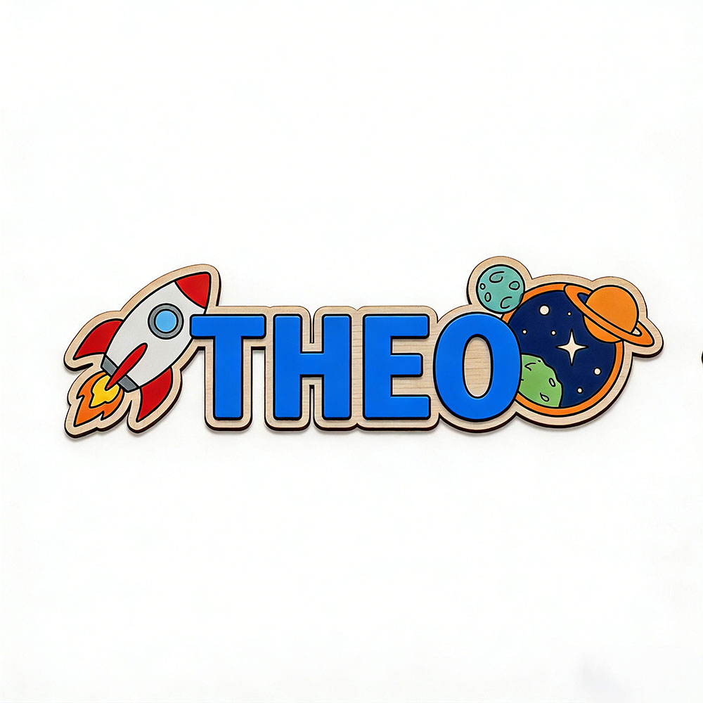 Personalized Space Rocket Name - đánh giá và giá Home Decor Names