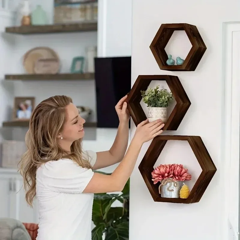 Latest Models Hexagon Floating - đánh giá và giá Floating Shelves