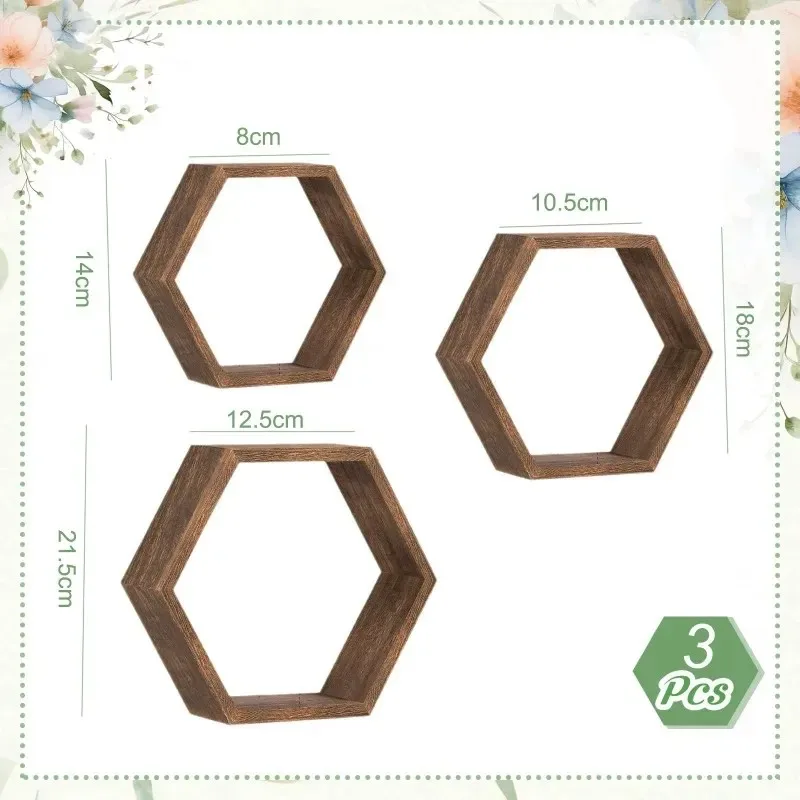 Latest Models Hexagon Floating - đánh giá và giá Floating Shelves