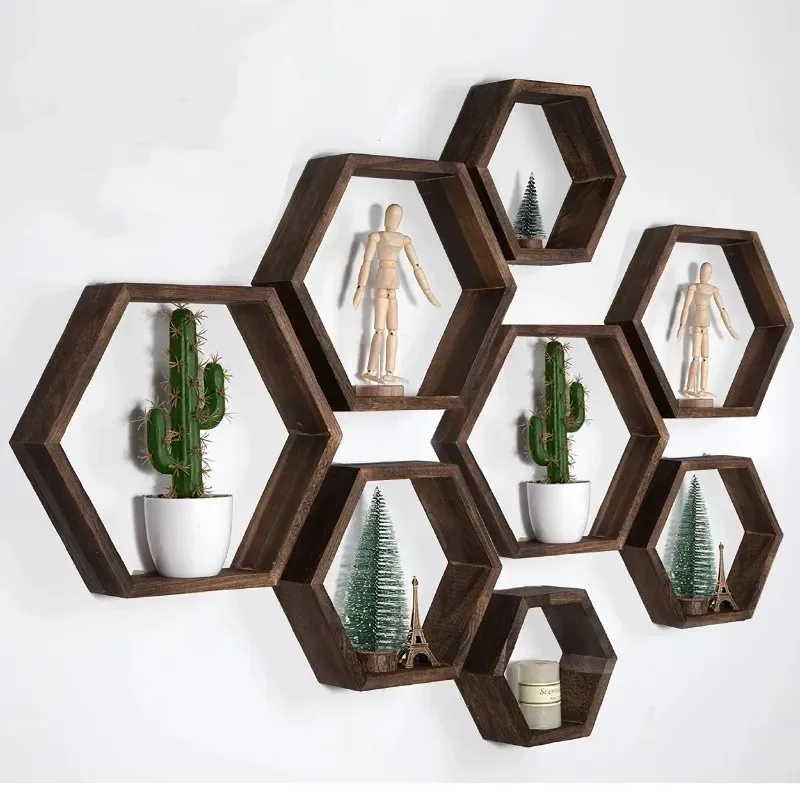 Latest Models Hexagon Floating - đánh giá và giá Floating Shelves