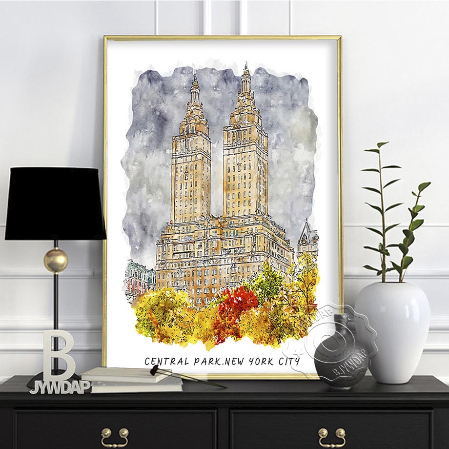 World City Travel Poster, Lond - đánh giá và giá Germany Home Decor