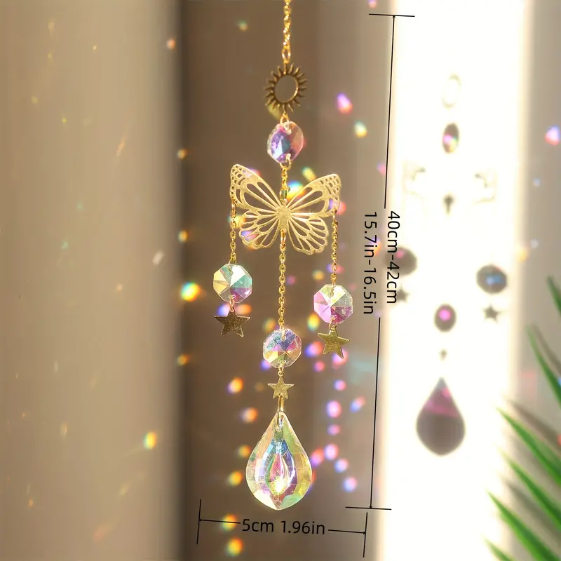 1 PC Butterfly Crystal Sun Cat - đánh giá và giá Crystal Sun Catcher