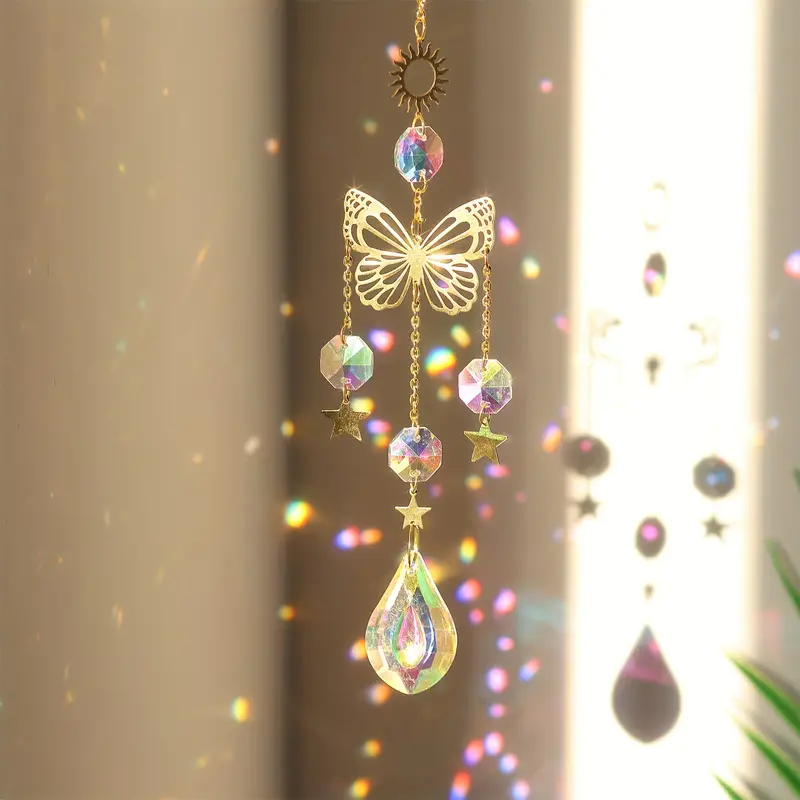1 PC Butterfly Crystal Sun Cat - đánh giá và giá Crystal Sun Catcher