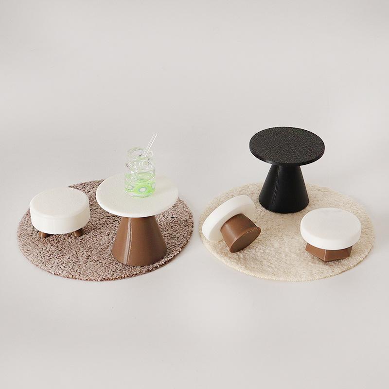 4Pcs Dollhouse Simulation Tabl - đánh giá và giá Home Decor Handmade