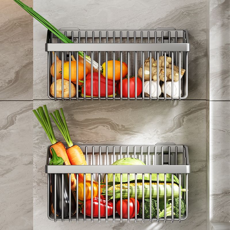 No-Drill Multifunctional Wall- - đánh giá và giá Woven Wall Basket