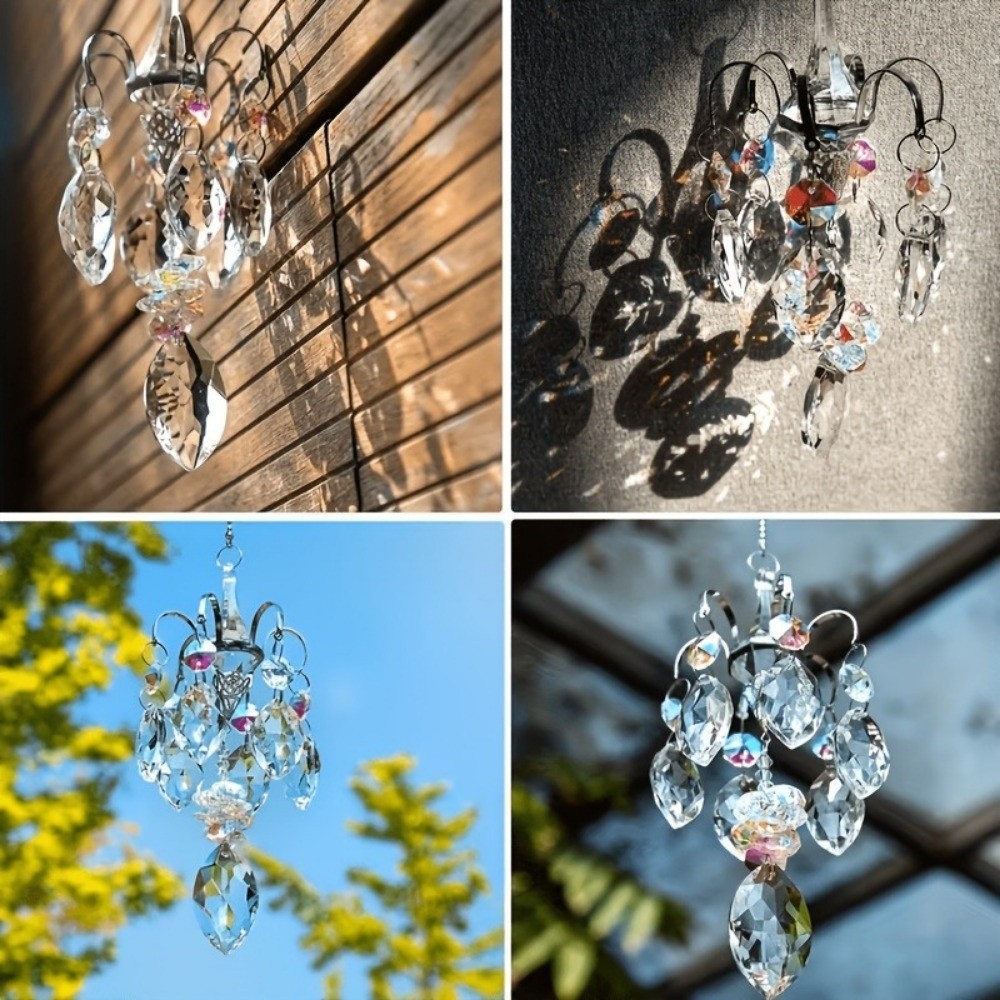 Craft Decoration Rhinestone Pe - đánh giá và giá Crystal Sun Catcher