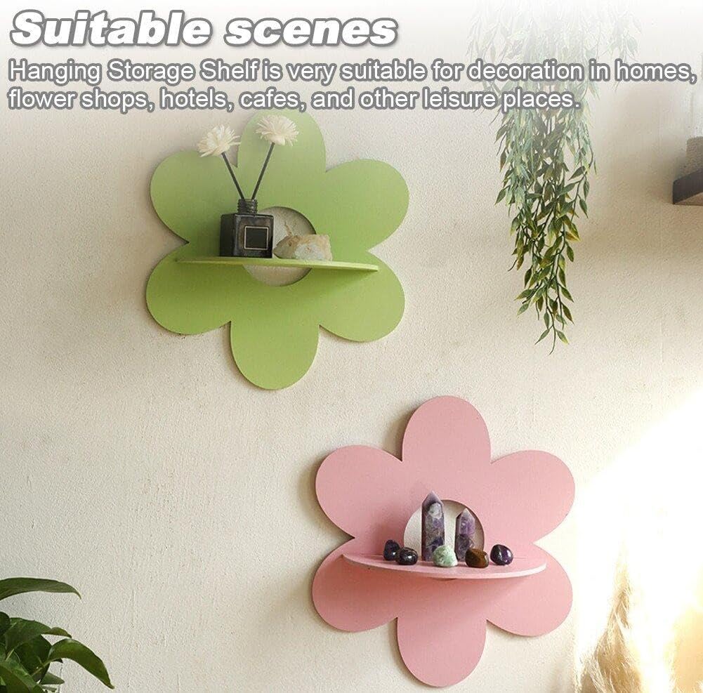Flower Shape Wall Storage Hold - đánh giá và giá Floating Shelves