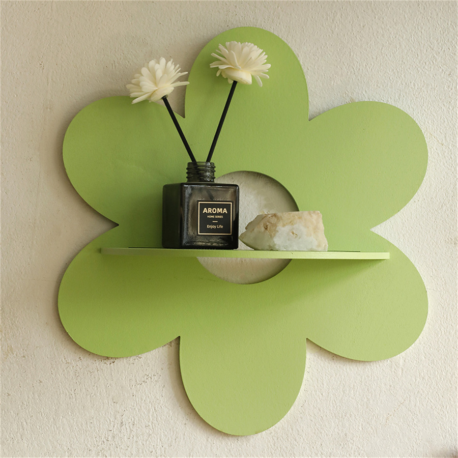 Flower Shape Wall Storage Hold - đánh giá và giá Floating Shelves