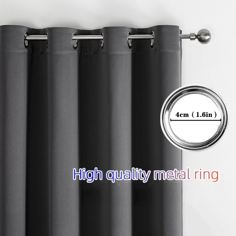 1pc Modern Solid Color Full Sh - đánh giá và giá Blackout Curtains