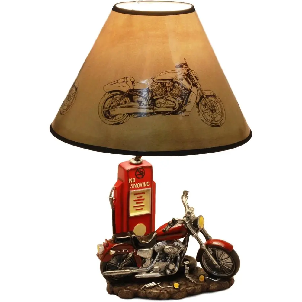 Vintage Retro Red Motorcycle G - đánh giá và giá Home Decor Lamp