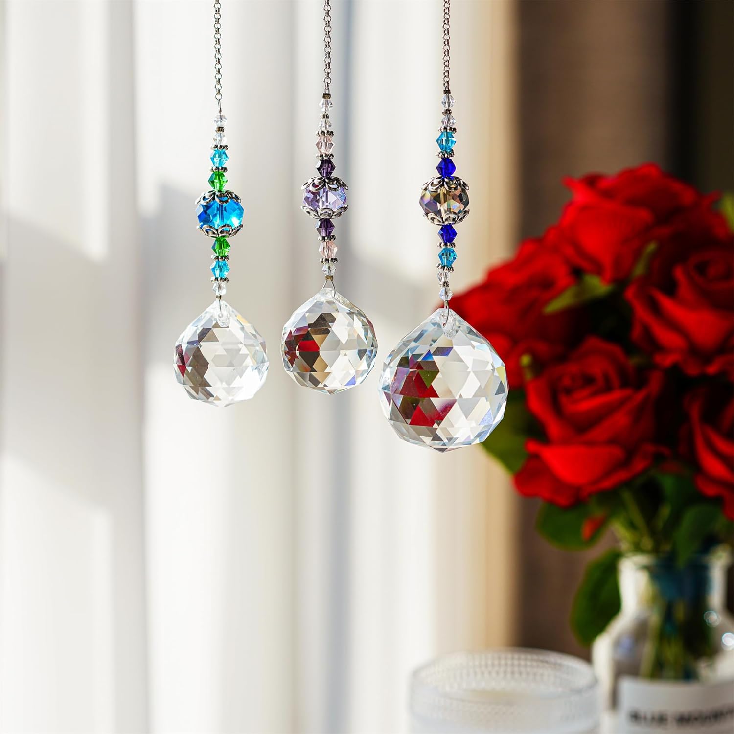 Crystals Suncatcher Hanging fo - đánh giá và giá Crystal Sun Catcher
